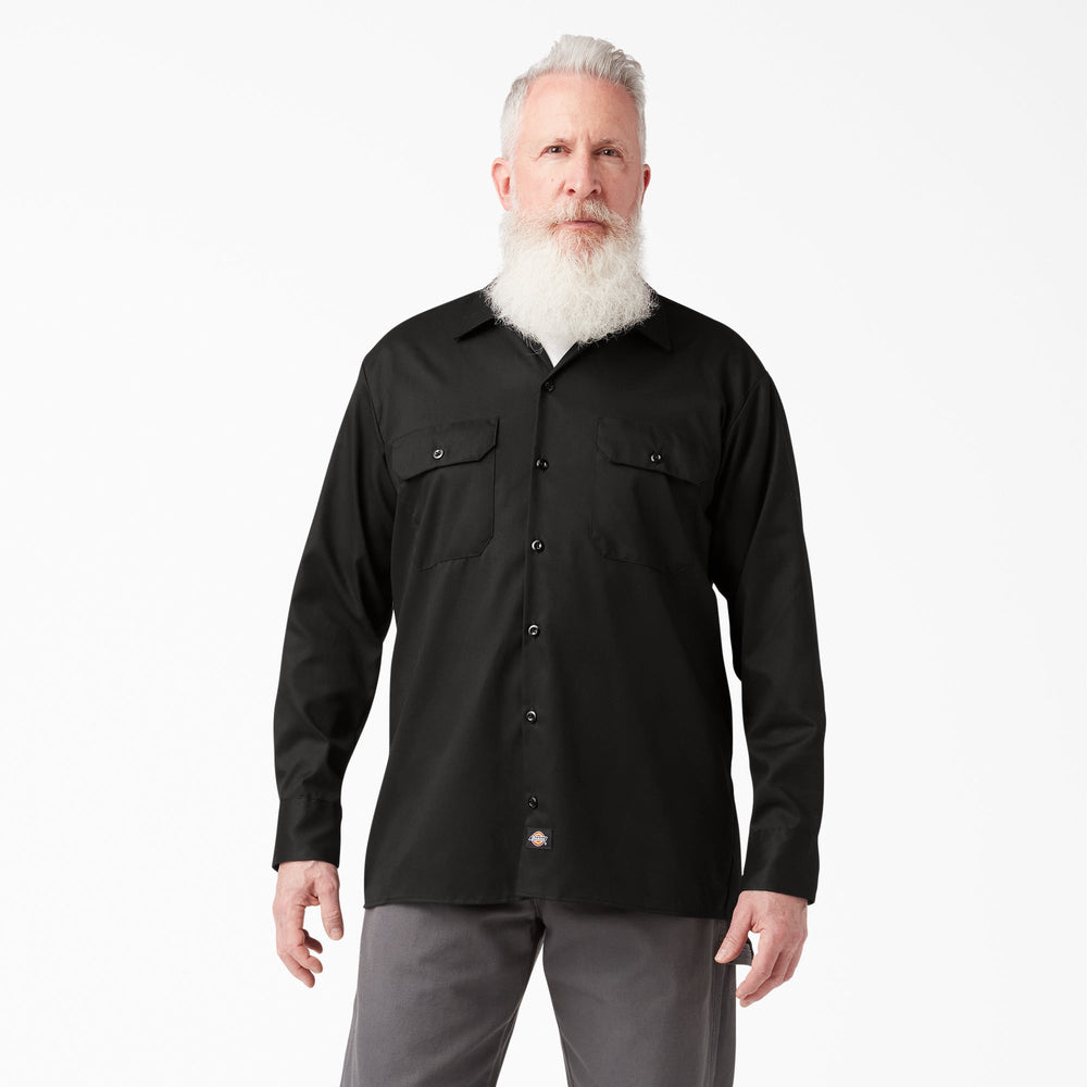 FLEX Relaxed Fit Long Sleeve Work Shirt | Dickies