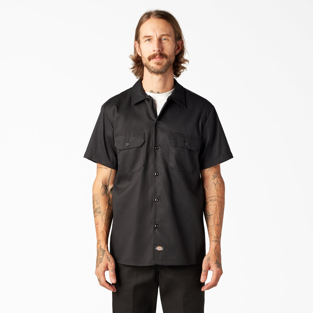 FLEX Slim Fit Short Sleeve Work Shirt | Dickies