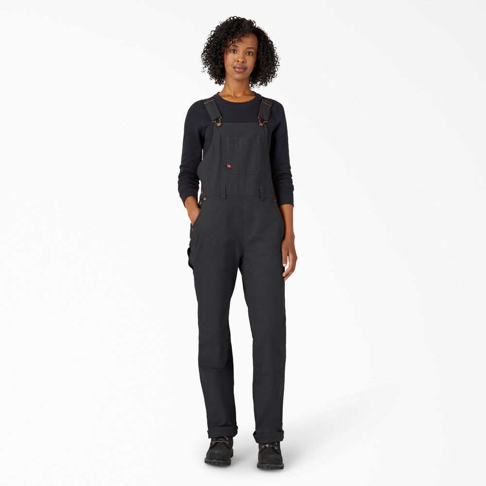 Women's Straight Fit Duck Double Front Bib Overalls | Dickies