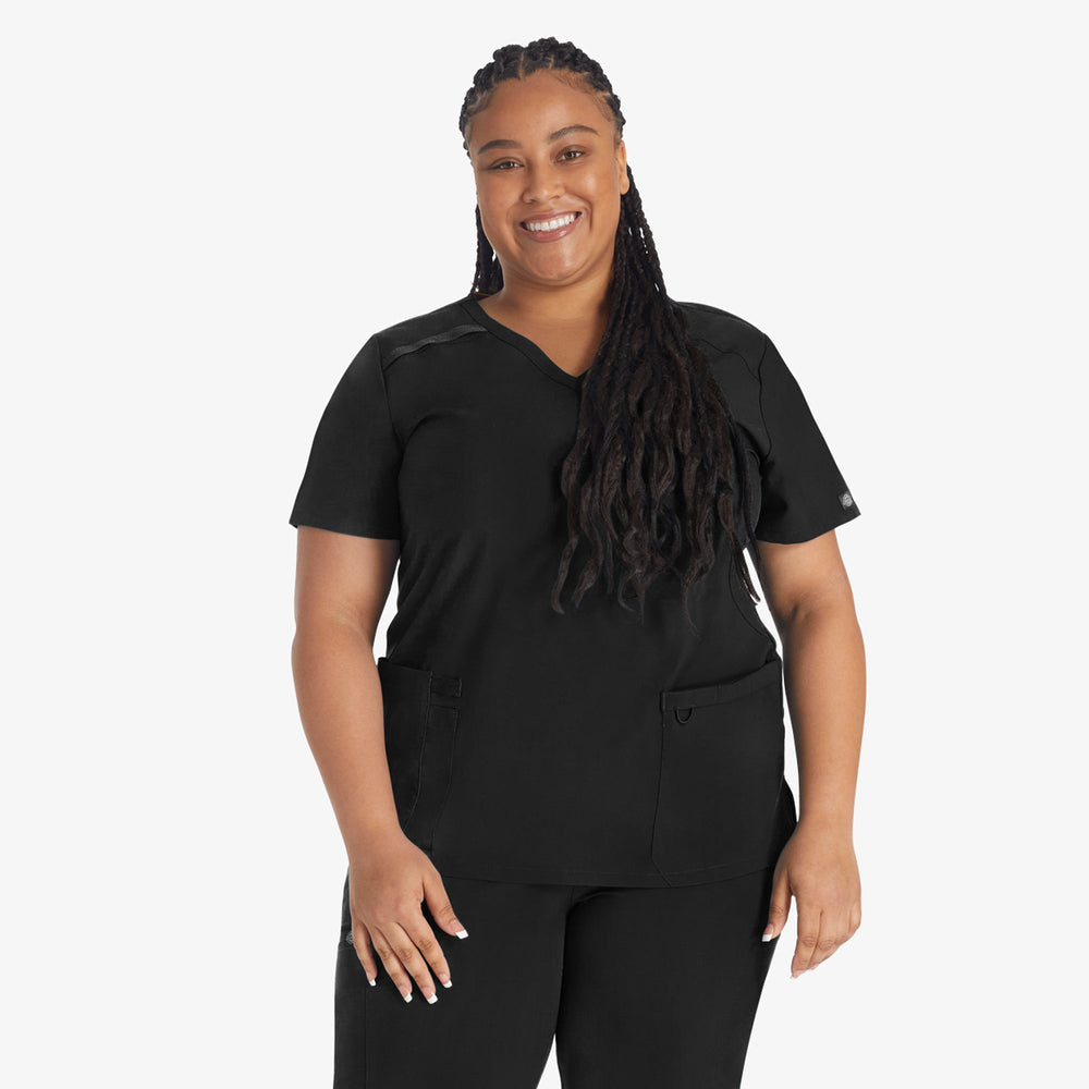 Women's EDS Essentials Mock Wrap Scrub Top | Dickies