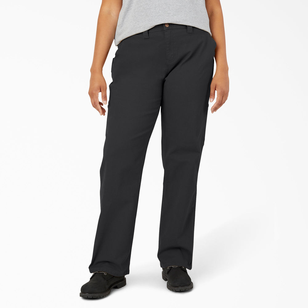 Women's Plus FLEX Relaxed Straight Fit Duck Carpenter Pants | Dickies