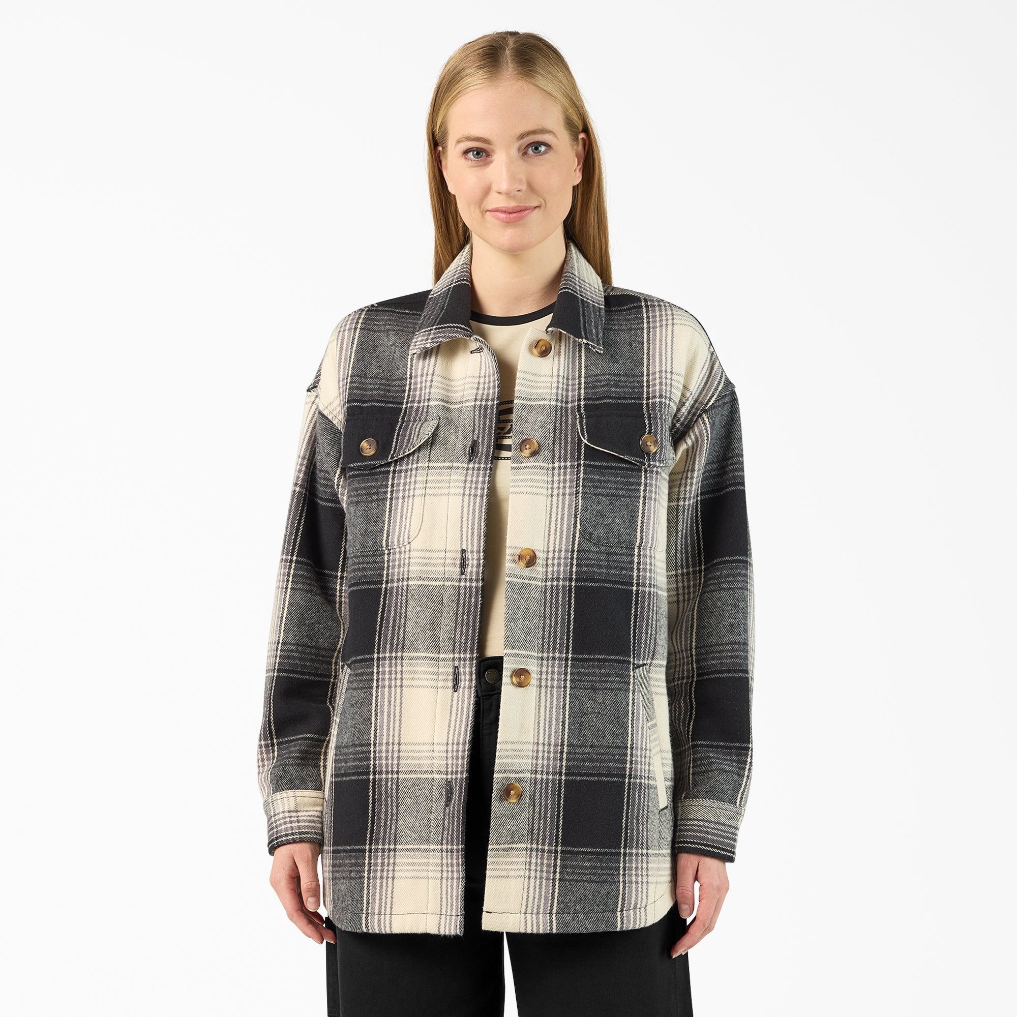 Women's Flannel Shacket | Dickies