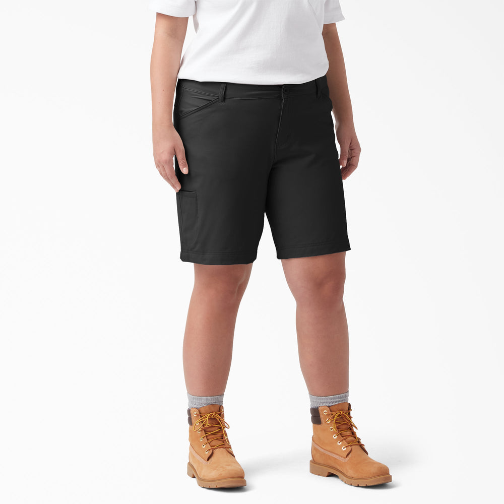 Women's Plus Cooling Relaxed Fit Shorts, 9" | Dickies