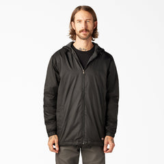 Fleece Lined Nylon Hooded Jacket | Dickies