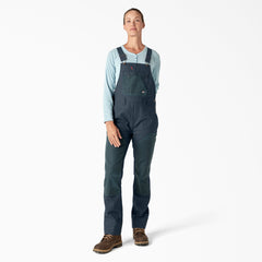 Women's Relaxed Fit Waxed Canvas Bib Overalls | Dickies