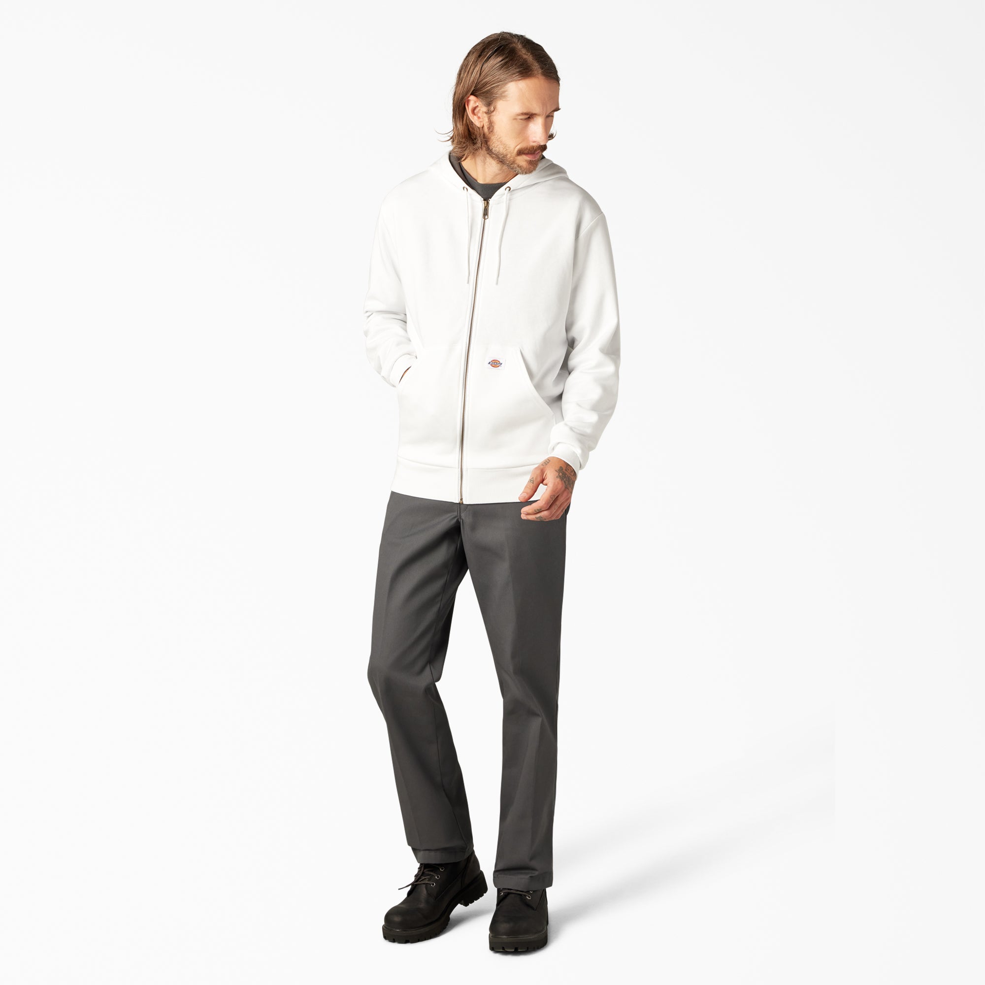 Thermal Lined Fleece Zip Hoodie | Dickies