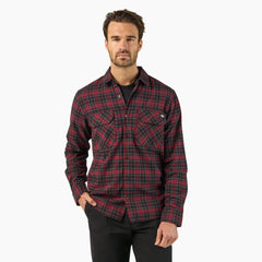 Long Sleeve Flannel Work Shirt | Dickies