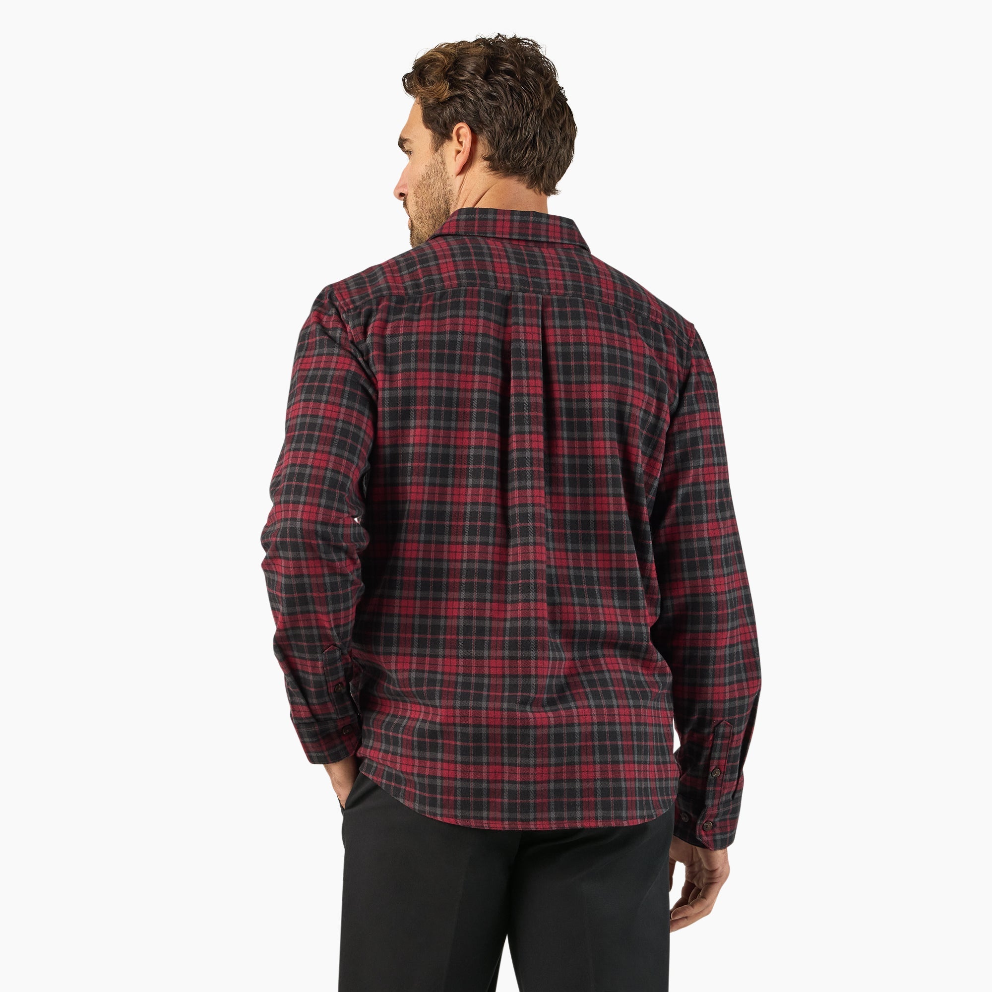 Long Sleeve Flannel Work Shirt | Dickies